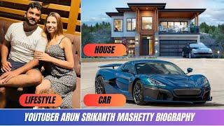 Arun Srikanth Mashettey Lifestyle 2023 Age, Wife, Wikipedia, Net Worth, Real Name, Lifestyle