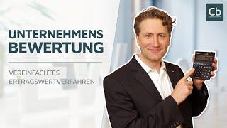 Unternehmensbewertung: Vereinfachtes Ertragswertverfahren