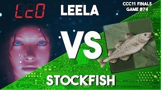 Exploiting The d6 Pawn In The Modern Benoni | Leela Chess Zero vs Stockfish | CCC11 Finals! Game 74