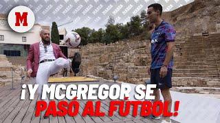 ¡Y McGregor se pasó al fútbol! Así fue su reto con Javifreestyle I MARCA