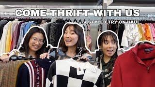 COME THRIFT WITH US! ️*winter clothes edition*