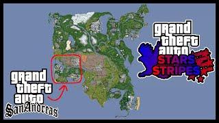 HOW BIG Is This Map!?! | GTA:SA Stars And Stripes Mod Playthrough