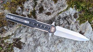 Нож DG12 Noc / Stedemon Knives. Технопыряльник