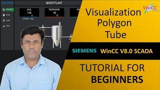 WinCC V8.0: Step-by-Step Polygon Tube Configuration for P&ID Pipeline Systems | Beginner’s Tutorial