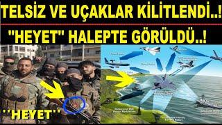 TELSİZ KİLİTLENDİ..! UÇAKLARI GERİ DÖNDÜ.! HEYET HALEPTE.!