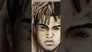 An old xxxtentacion portrait #fanart #shorts