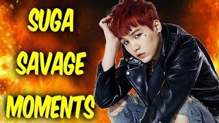 BTS Suga Savage Moments