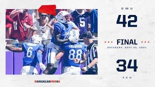 2021 American Football Highlights: SMU 42, TCU 34 (Sep. 25, 2021)