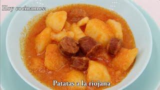 Patatas a la riojana con la #receta de #javierromero para #cocinafamiliar