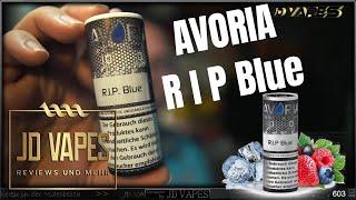 AVORIA R I P Blue I JD AROMA LIQUID REVIEW