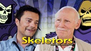 Skeletor Actors Play With Action Figures