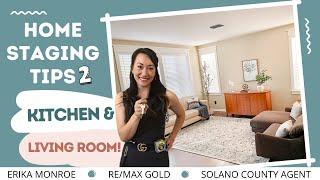 Home Staging Tips 2 - How to stage a house for sale - DIY tips for home staging -Staging on a budget