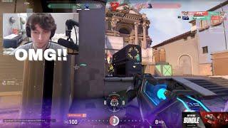 ‎@100Thieves  @asuna495  ! ASCENT ! MVP play on Omen Valorent ranked gameplay.