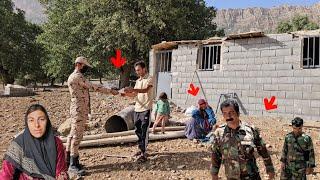 The arrival of a government agent and a letter to demolish Khadija's hut, and Khadija's concerns