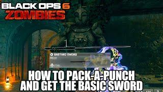 COD Black Ops 6 Zombies - How to Get Basic Sword and Pack-a-Punch in Citadelle Des Morts