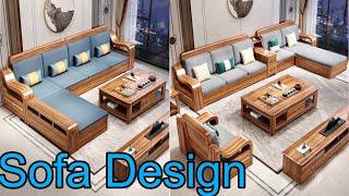 Beautiful New Sofa Design Ideas for 2025 | Modern living room Wooden sofa design 2025 | Home Decor