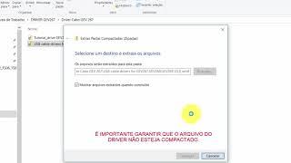 Instalação de Driver de cabo modelo GEV189 e/ou GEV267