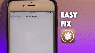 Fix Blank Cydia Sources after Electra Jailbreak (iOS 11) & "method https" Error