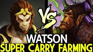 WATSON [Alchemist] Super Carry Farming 1100 GPM Dota 2