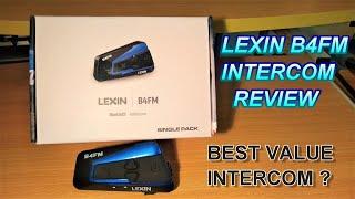  LEXIN B4FM MOTORCYCLE INTERCOM REVIEW 