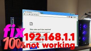 192.168.1.1 is not working fix | Easiest Method [2021]