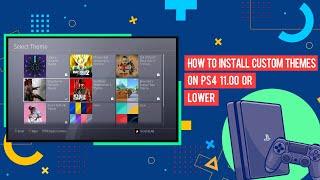 How To Install Custom Themes On PS4 11.00 Or Lower