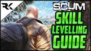 SCUM - Skill Levelling Guide *DEVELOPER* Explains All! #Gamepires #Scum