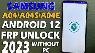 Samsung A04 FRP Bypass Without PC 100% Working | A04/A04s/A04e/A02s FRP Bypass