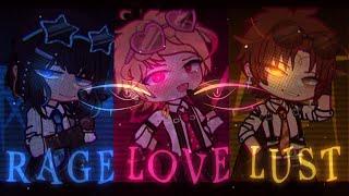  RAGE LOVE LUST MEME  Gacha life 2 animation + Art  FT: Ocs old desing  xKayL 』