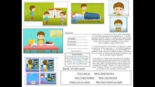 Video 3_8 sequence markers. English lessons