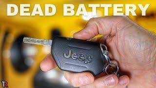 How to Start a Jeep Wrangler with a Dead Key Fob & Replace the Battery