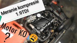 Compression measurement 1.9 TDI MOTOR KO  