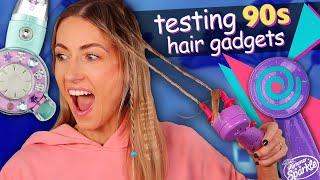 I Tried WILD Hair Gadgets from the 90s (WHAT were we THINKING?)