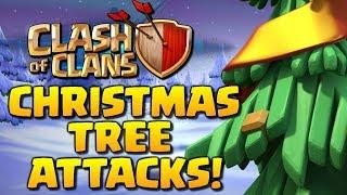 CHRISTMAS TREE ATTACKS! Clash of Clans Attack Strategy Special and CoC Progress Update!