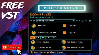 Effective FX FREE VST Poltergeist Experimental Modulation Effect