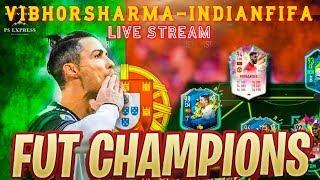 FIFA 20 LIVE INDIA || FUT CHAMPS DAY 2 & FUT DRAFT LIVE STREAM || #INDIANFIFASTREAMER #PC