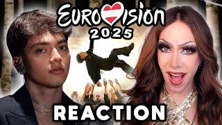 JJ "Wasted Love" | Austria  | Eurovision 2025 REACTION