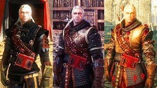 THE WITCHER 2 - All Armor (from Leather Jacket to Vran Armor)