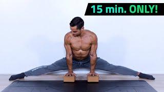 15 Minute Middle Split Routine - Hip Stretches (All Levels)