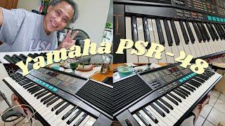 Playing my Yamaha PSR-48. [4K].