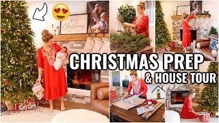 2021 CHRISTMAS PREP!! CHRISTMAS HOUSE TOUR | PREP, BAKE & CLEAN WITH ME