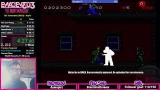 Terminator WR Snes Speedrun. 11m 27s Muted due to DMCA. Re-uploading for Future run reference.