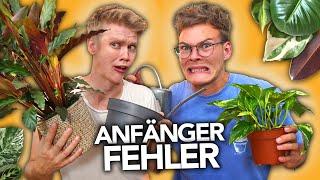 DIE 10 GRÖßTEN FEHLER BEI DER PFLANZEN-PFLEGE | Joey's Jungle Plants