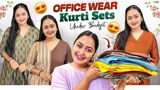 Office Wear Kurti Sets Under Budget Wow || Heavenly Homemade