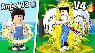 I UNLOCKED ANGEL V4 AND ITS INSANELY GOOD! Roblox Blox Fruits