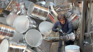 Crafting a Stunning Aluminium Ice Bucket | Master Craftsman's Step-by-Step Process