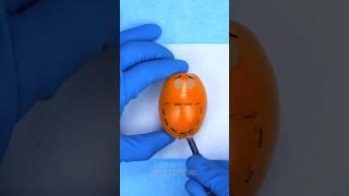 Tomato gives birth to a baby #fruitsurgery #shorts