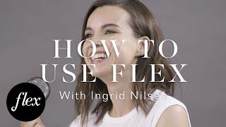 Ingrid Nilsen Shares Her Tips on How to Use Flex Menstrual Disc | Flex