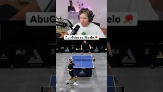 AbuGoku vs. Maelo Tischtennis Battle