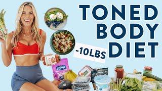 what I eat to get lean & toned (grocery haul for fat loss)